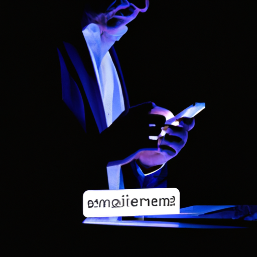 1. תמונה המציגה אדם עסוק בודק את המיילים שלו בסמארטפון, המסמלת את הרלוונטיות המתמשכת של שיווק בדוא"ל.